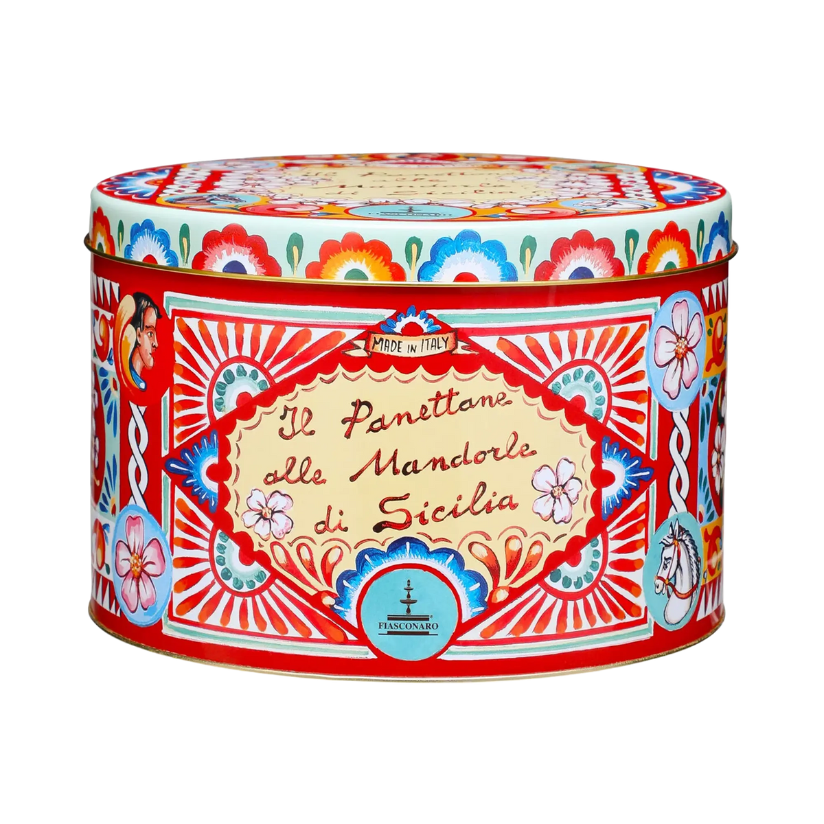Panettone Mandel Dolce & Gabbana Rot – Dose