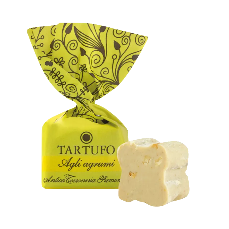 Tartufi dolce Agli agrumi