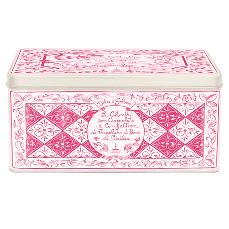 Fiasconaro La Colomba Con Cioccolato E Confettura Di Fragoline di Bosco Dolce & Gabbana Rosa