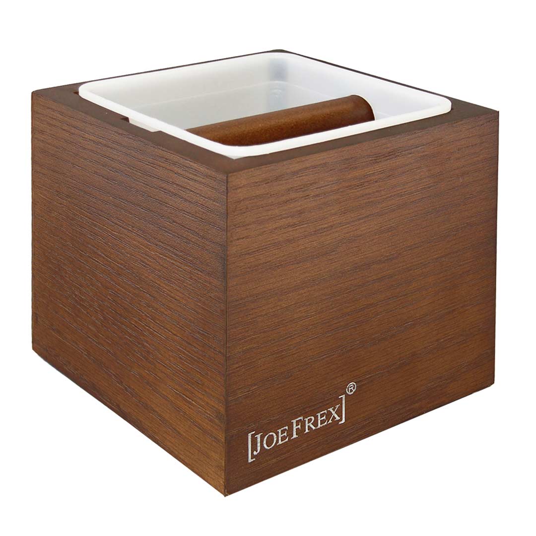 JoeFrex Abschlagbehälter Classic braun