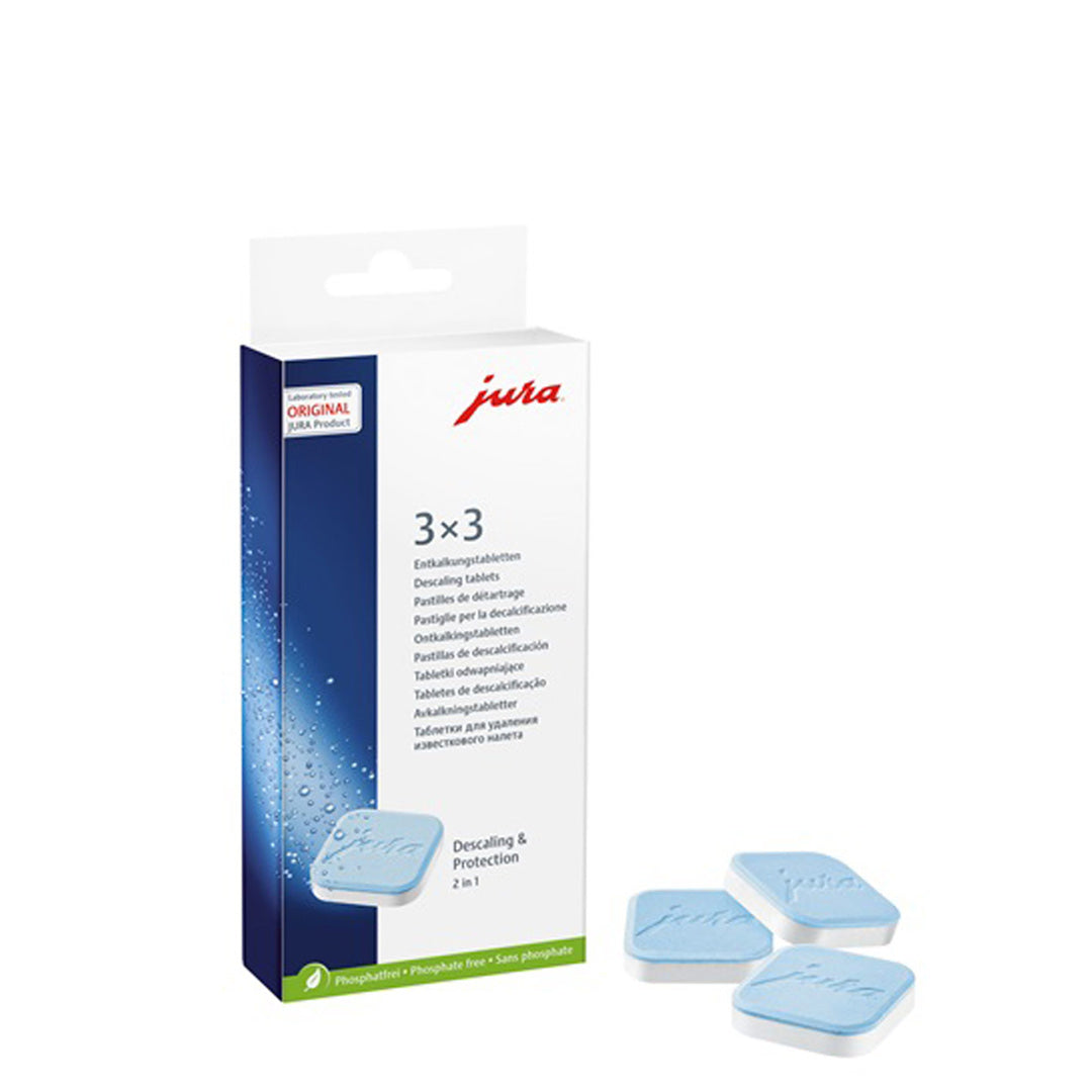 Jura 2-Phasen Entkalkungstabletten 3x3