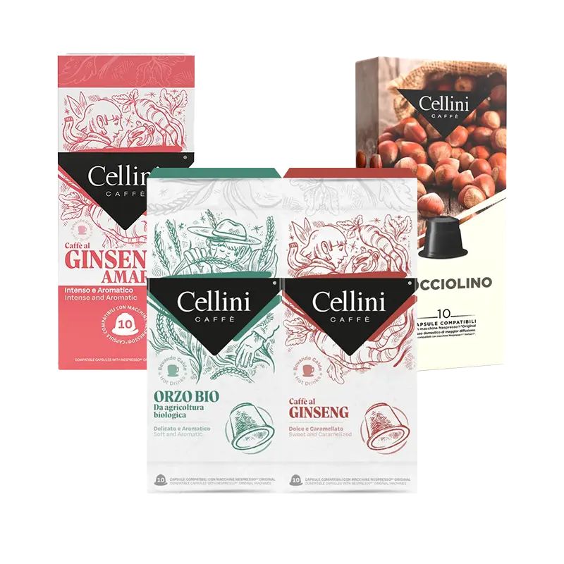 Kaffeekapseln Probierset Italian Coffee Moments