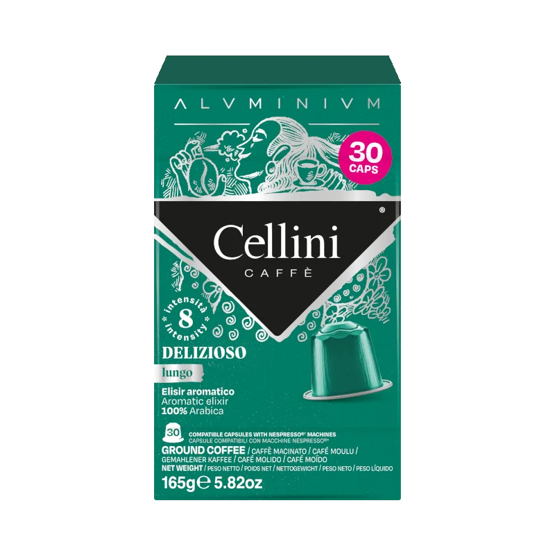 Kaffee Lungo Delizioso 30er Big Pack Kaffeekapseln