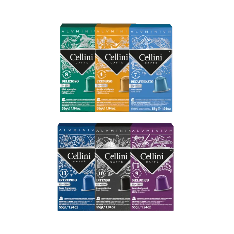 Kaffeekapseln  Probierset 60 Kapseln