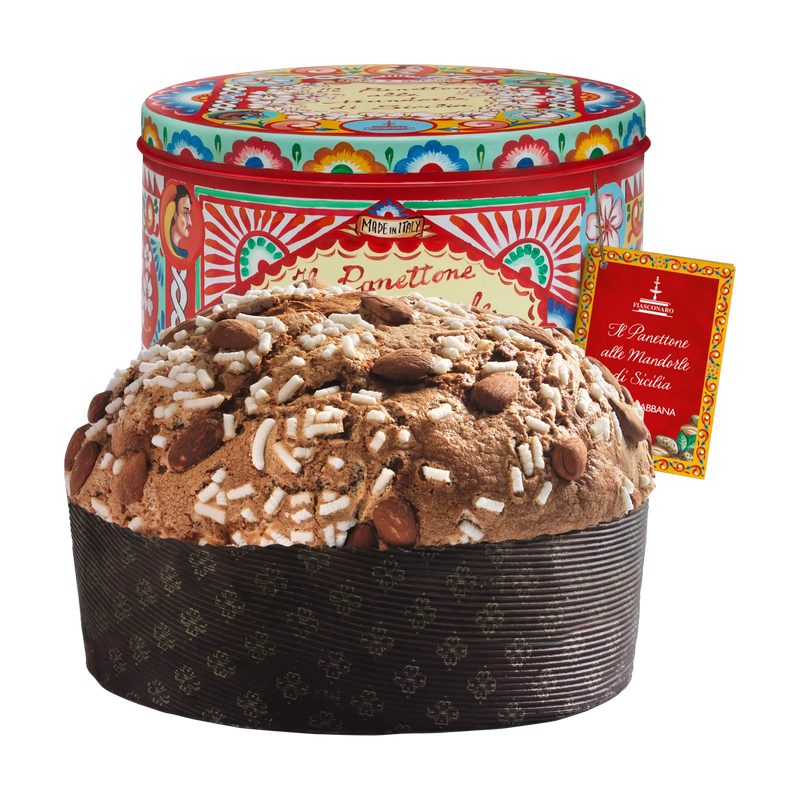 Panettone Mandel Dolce & Gabbana Rot von Fiasconaro